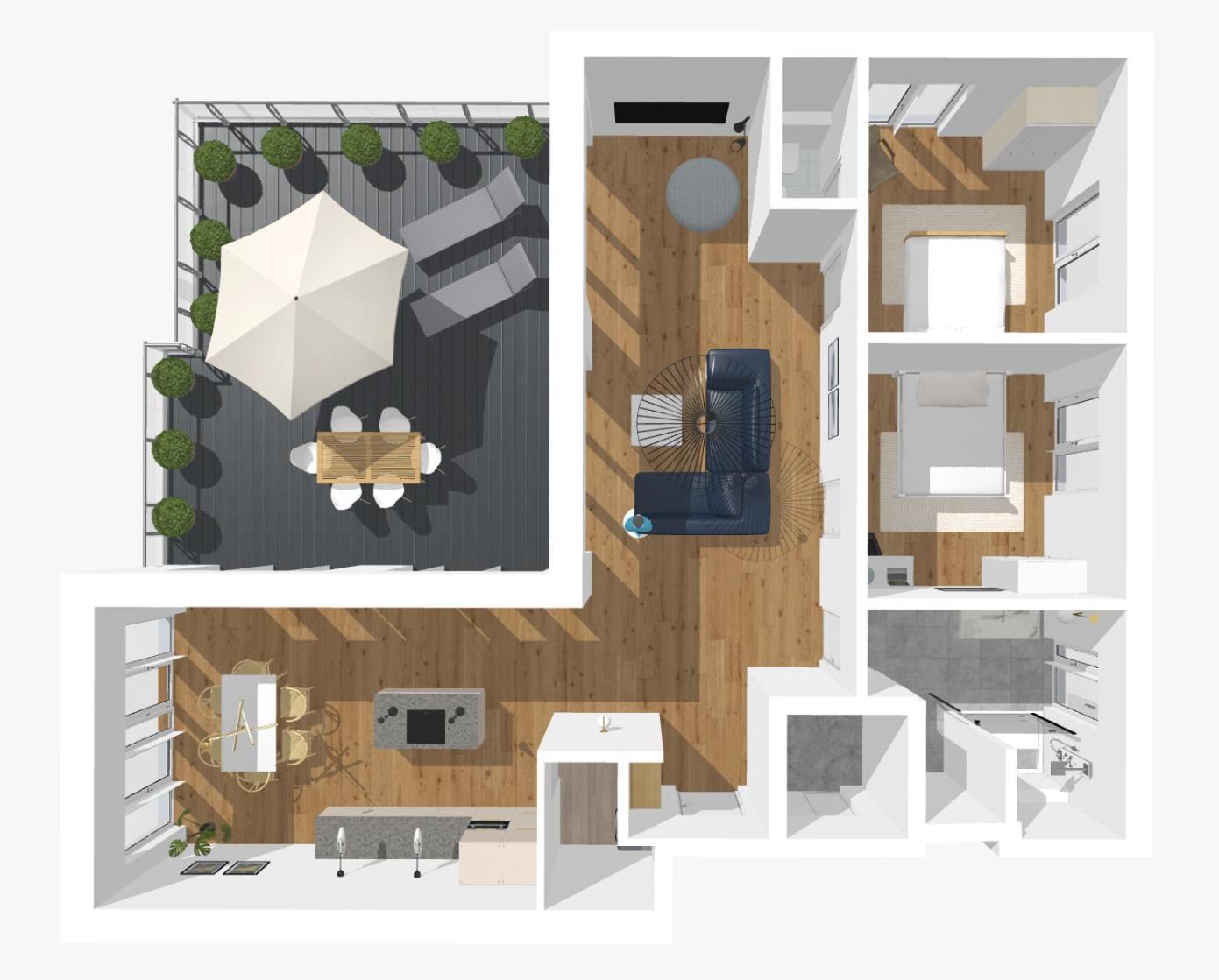 Apartamento Dahmeloft Exterior foto